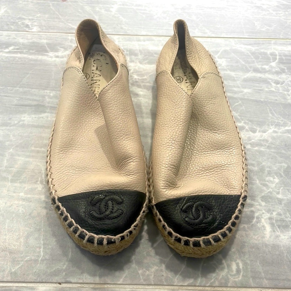 Chanel Leather Espadrilles size 35